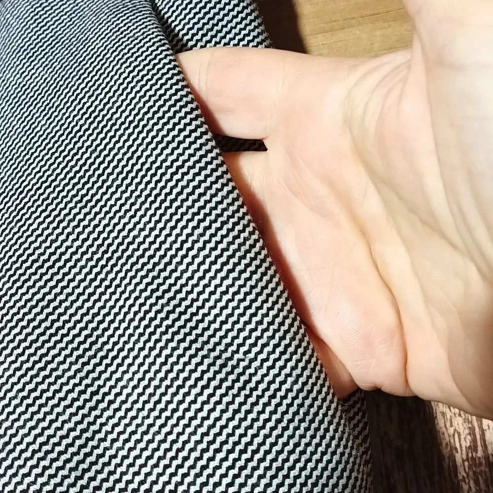Skirt New Express houndstooth lined pockets zipper hook eye closure back slit 14 - Picture 5 of 9